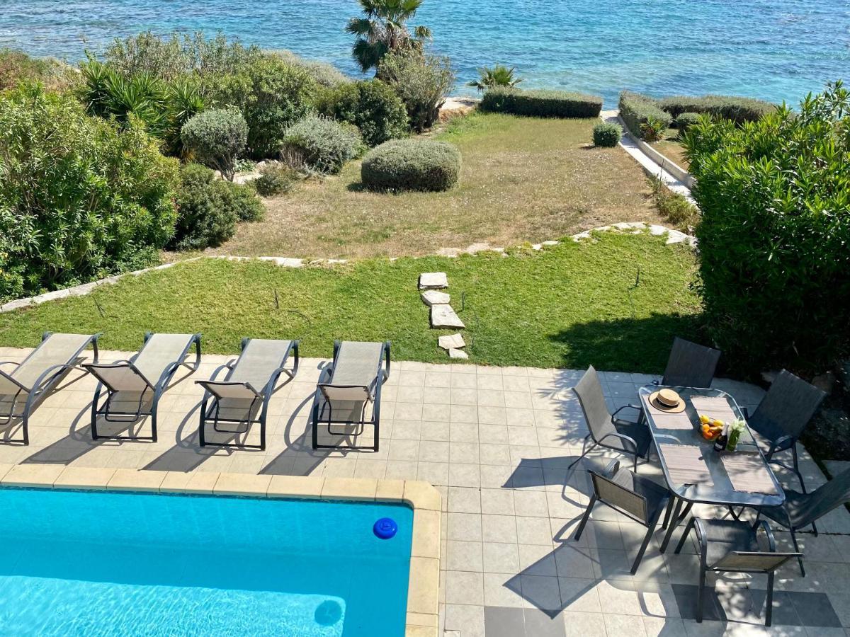 Amazing Front Line Villa In Coral Bay Pegeia Eksteriør billede